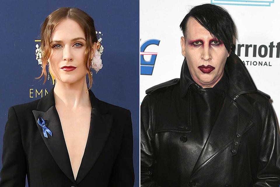 Evan Rachel Wood; Marilyn Manson