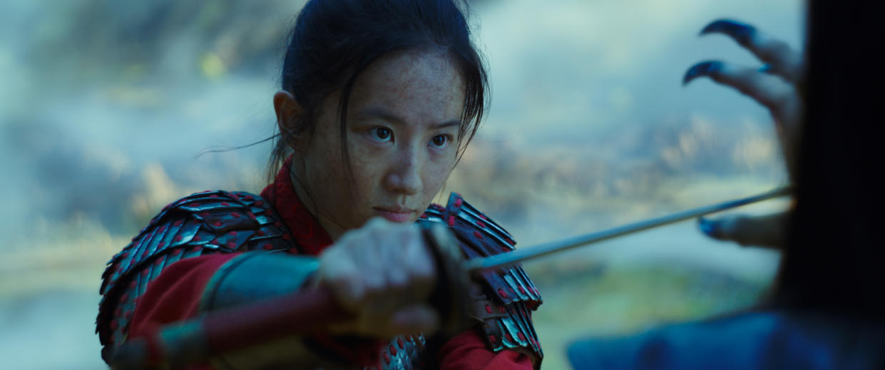 Liu Yifei as Mulan in Disney's live action remake of the 1998 animated hit (Photo: Disney Enterprises Inc.)