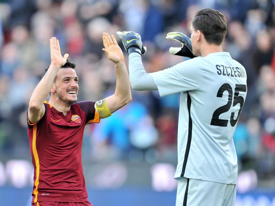 Szczesny enjoyed a successful season in the Italian capital (AFP)