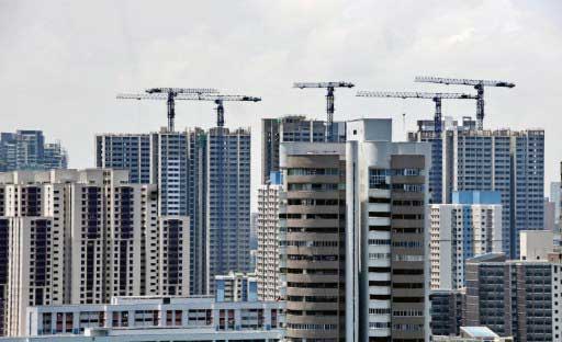 Worrying trends in Singapore's property market. (AFP photo)