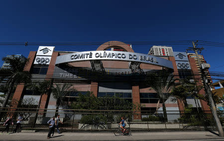 The headquarter of the Brazilian Olympic Committee is seen in Rio de Janeiro, Brazil September 5, 2017. REUTERS/Sergio Moraes