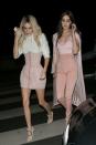<p>This powder pink outfit was simply divine. Plus, we loved Kenny’s blonde locks. [Photo: Getty] </p>