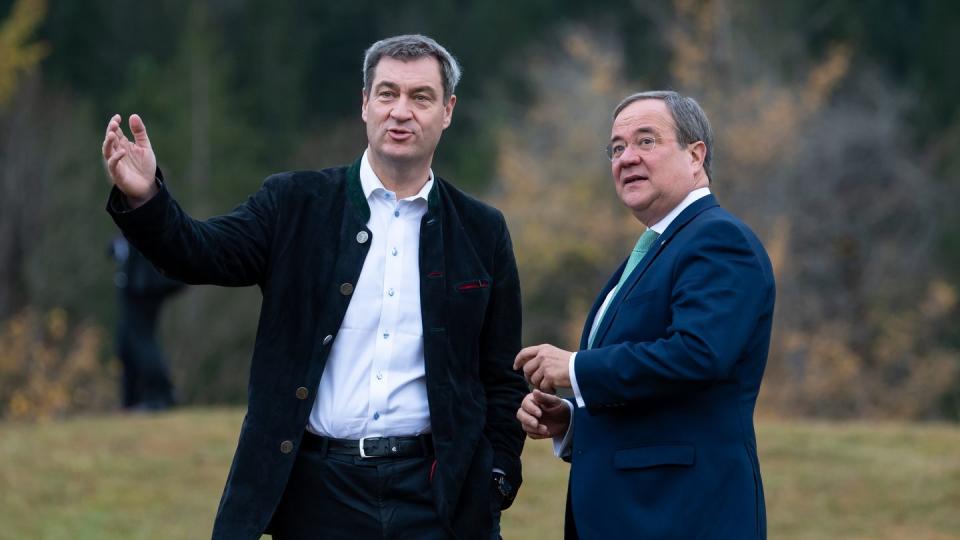 Wer wird es: Markus Söder oder Armin Laschet?