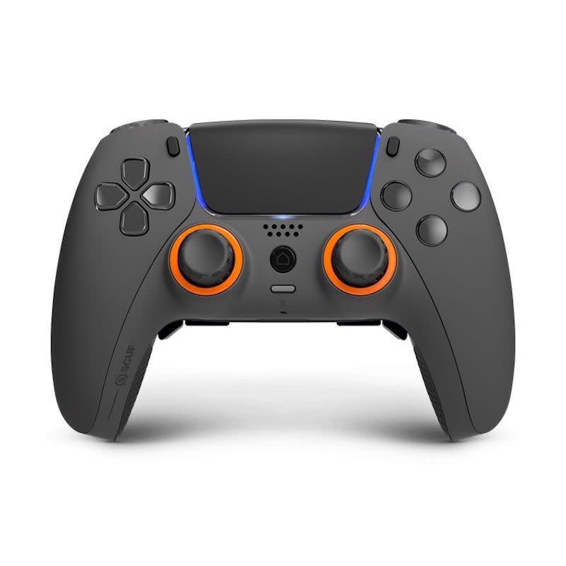 <p><strong>Scuf</strong></p><p>scufgaming.com</p><p><strong>$219.99</strong></p><p><a href="https://scufgaming.com/playstation5-scuf-reflex" rel="nofollow noopener" target="_blank" data-ylk="slk:Shop Now;elm:context_link;itc:0" class="link ">Shop Now</a></p><p>Can't wait for the PS5 elite controller coming out next year? Don't worry, Scuff has one of the highest, most customizable controllers on the market. We have a feeling they will love it more than you—maybe.</p>