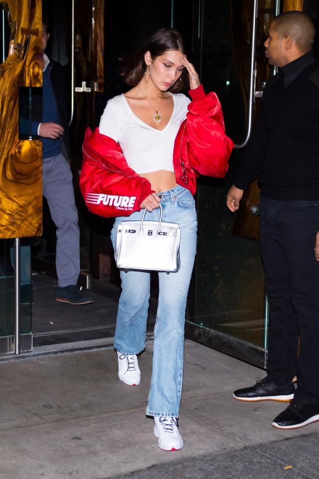 bella hadid shoulder bag