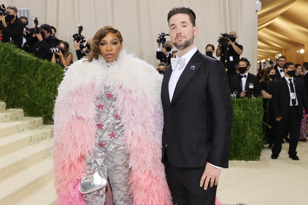 Alexis Ohanian wears NFT of his wife Serena Williams at Met Gala (Getty Images)