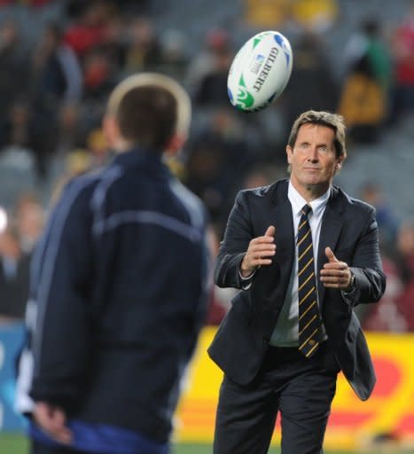 Wallabies coach Robbie Deans at the Rugby World Cup in Auckland in 2011. Outspoken Wallabies flyhalf Quade Cooper has criticised the conservative coaching methods and tactics of Deans