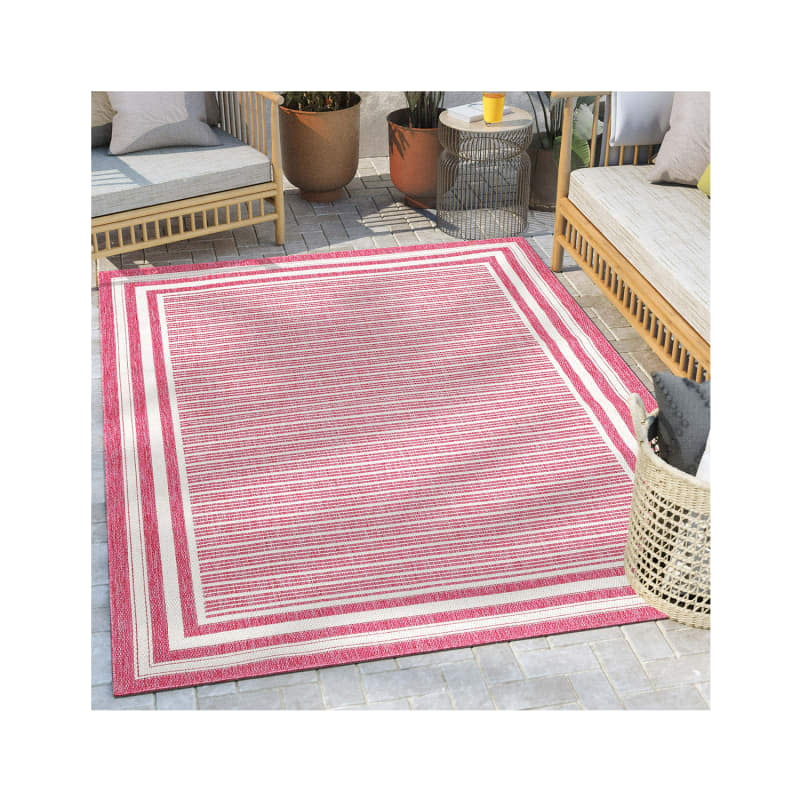 Well Woven Fallon Frankie Modern Stripes indoor/Outdoor Rug