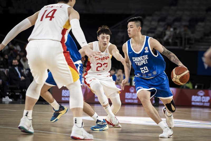 盧峻翔攻下次高10分。（FIBA提供）