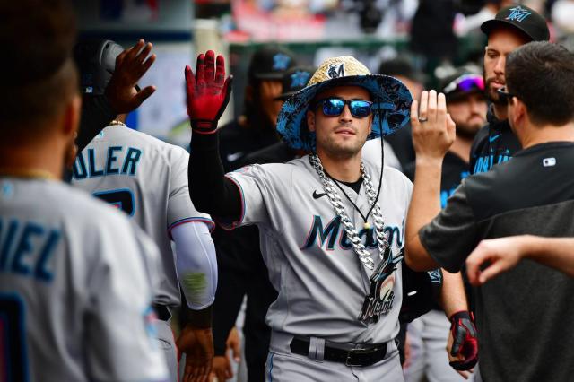 Miami Marlins shut out Oakland Athletics to start series