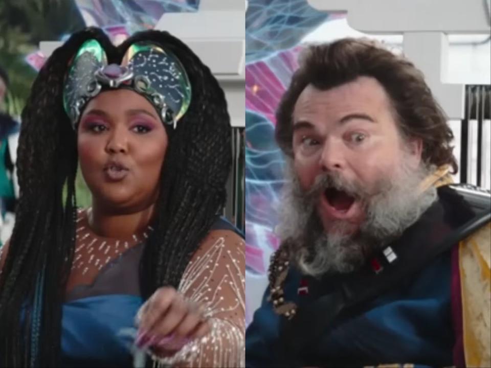 Lizzo and Jack Black in ‘The Mandalorian' (Disney)