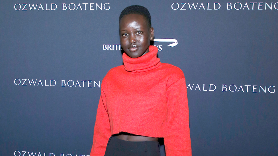 Sudanese-Australian model Adut Akech. Photo: Getty