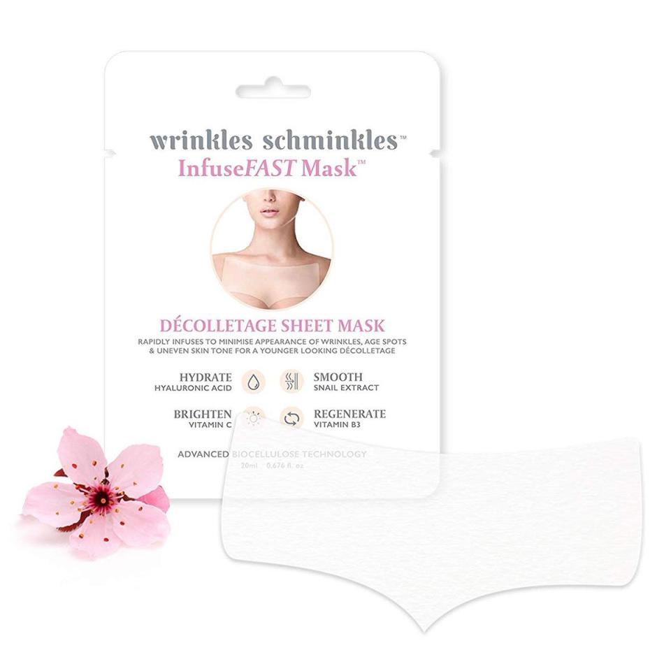 Wrinkles Schminkles Decolletage Sheet Mask