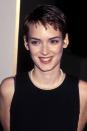 <p> Wondering if your black hair will suit a short crop? You need only turn your attention to Winona Ryder's '90s pixie chop. It's chic, cool and ideal if you love short hairstyles or are perhaps looking to make a dramatic hair change. </p>