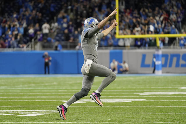 Detroit Lions are 7.5-point underdogs for season-opening game