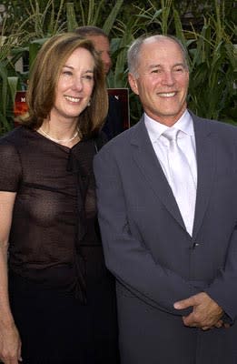 Kathleen Kennedy and Frank Marshall at the New York premiere of Touchstone's Signs