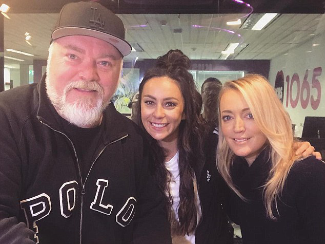 Image of Kyle Sandilands, Amy Shark, Jackie O Henderson on Kiis FM interview