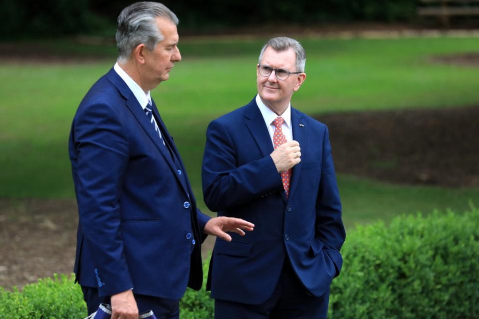 A legal challenge against a DUP boycott of north-south political structures is set to return to court after Agriculture Minister Edwin Poots failed to participate in two cross-border meetings (Peter Morrison/PA) (PA Wire)