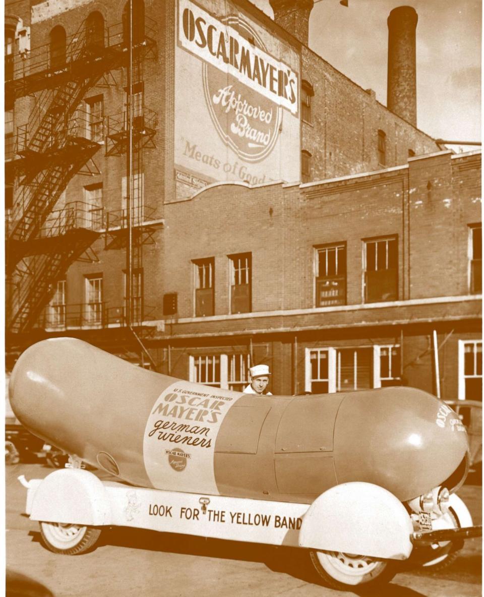 PHOTO: The original Wienermobile in 1936. (Oscar Mayer)