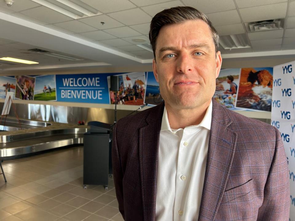 Charlottetown Airport Authority CEO Doug Newson says discussions are underway with the P.E.I. government about funding opportunities for the terminal building's expansion.