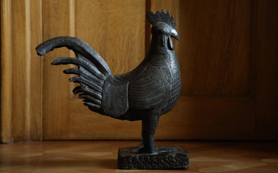 Cambridge bronze cockerel - Chris Loades/University of Cambridge/AFP via Getty Images