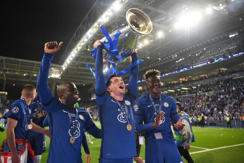 Chilwell is one of only three Chelsea players who are still at the club after winning the Champions League in 2021 (Getty Images)