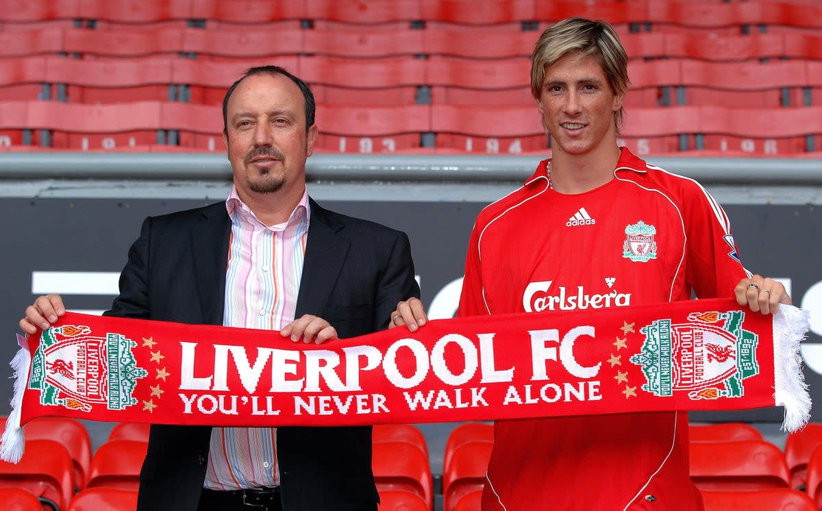 Fernando Torres signed for Liverpool in 2007 (Peter Byrne/PA) (PA Archive)