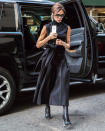 <p>Si elle s’autorise à porter des collections d’autres stylistes, Victoria Beckham s’habille aujourd’hui quasi exclusivement avec ses propres créations. Crédit photo : Getty Images </p>