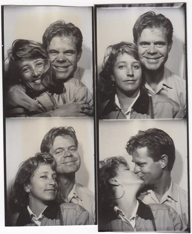 <p>Huffman starred on “Desperate Housewives” for years, but the truth is, she’s quite content with husband William H. Macy. She shared a sweet throwback to commemorate an epic milestone in their marriage. “You took me home in 1985. You married me in 1997,” she captioned it. “You give me a thrill every time you walk through the door. Thank you for marrying me 20 years ago today. @williamhmacy” (Photo: <a rel="nofollow noopener" href="https://www.instagram.com/p/BYtV_RYHJoI/" target="_blank" data-ylk="slk:Felicity Huffman via Instagram;elm:context_link;itc:0;sec:content-canvas" class="link ">Felicity Huffman via Instagram</a>) </p>