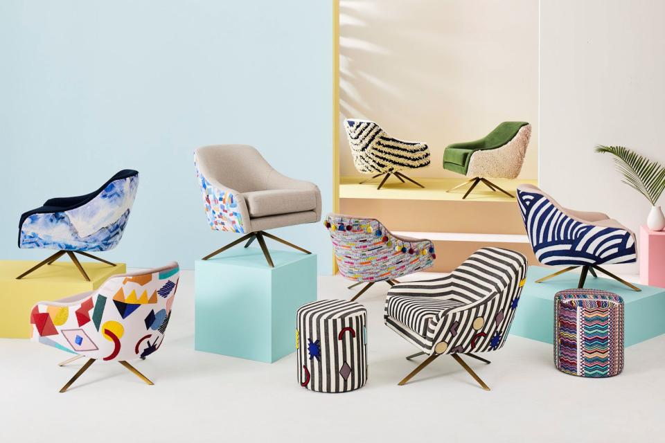 One-of-a-Kind West Elm Chairs