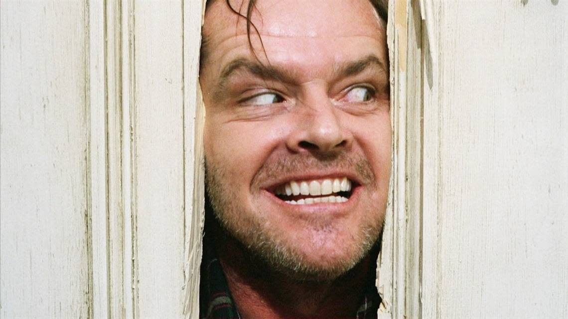 Jack Nicholson in an iconic scene from Stanley Kubrick’s “The Shining.” Steven King, who is said to have disliked the portrayal of the character Jack Torrance in the film, approves of the opera.