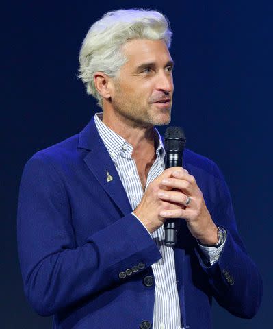 <p>The Walt Disney Company via Getty</p> Patrick Dempsey's hair in 2022