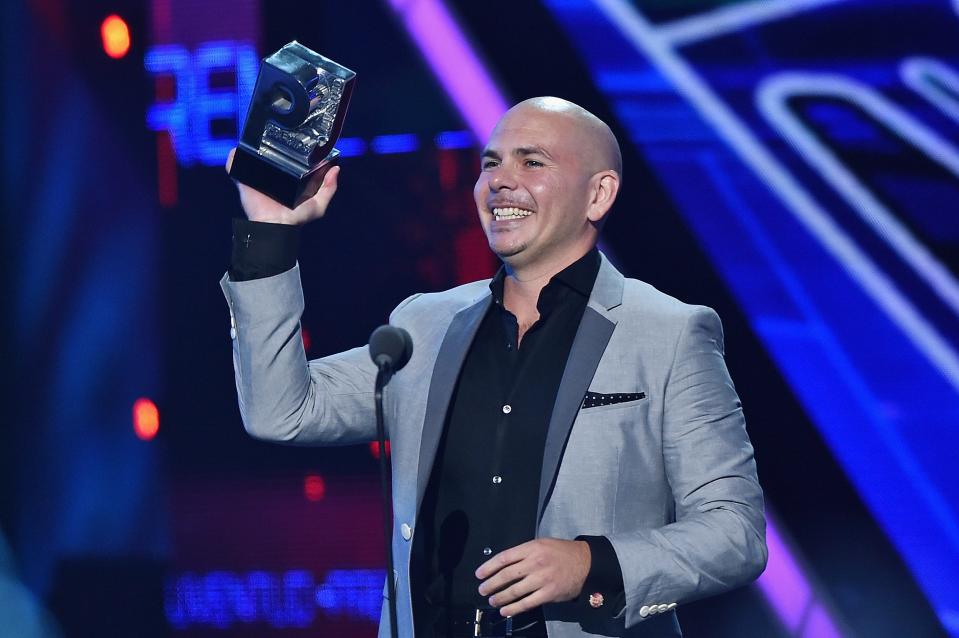 Pitbull will be in concert with Prince Royce on Sunday, July 17.