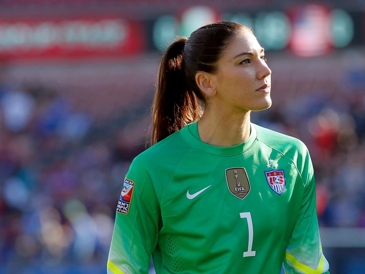 Hope Solo.