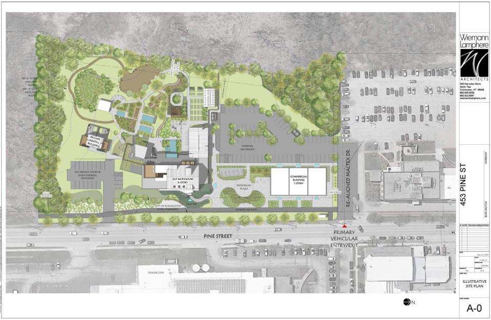 Silt Botanica will be a Nordic-inspired bathhouse with indoor and outdoor pools, saunas, steam rooms and relaxation areas. The Burlington Development Review Board approved the project July 18.