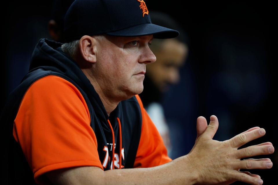 Tigers manager A.J. Hinch was a career .219 hitter, so he knows a little something about hitting struggles.