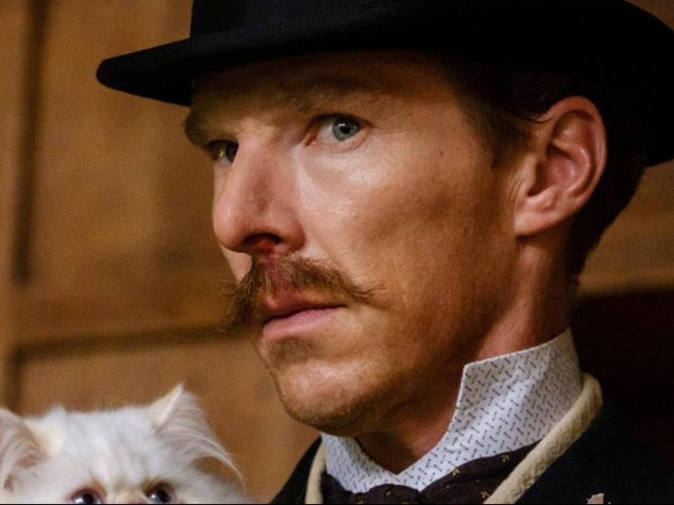 Cumberbatch as a repressed Victorian inventor and artist in ‘The Electrical Life of Louis Wain’ (StudioCanal UK)