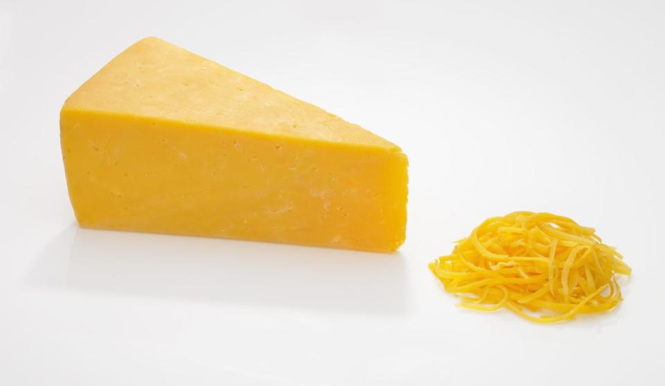 7) Cheddar Cheese