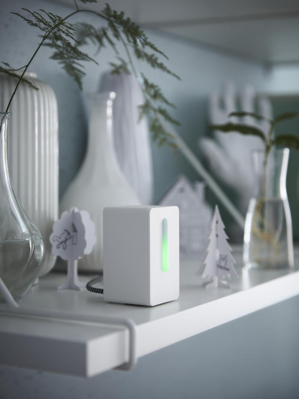 VINDRIKTNING air quality sensor $15. Photo: IKEA (supplied).