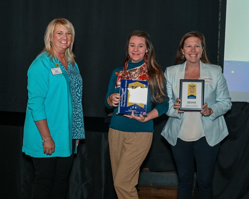 Local IQ, a division of the USA Today Network, honored MedAxiom as one of Jacksonville's Top Workplaces at The Lark in downtown Jacksonville on March 15, 2023.