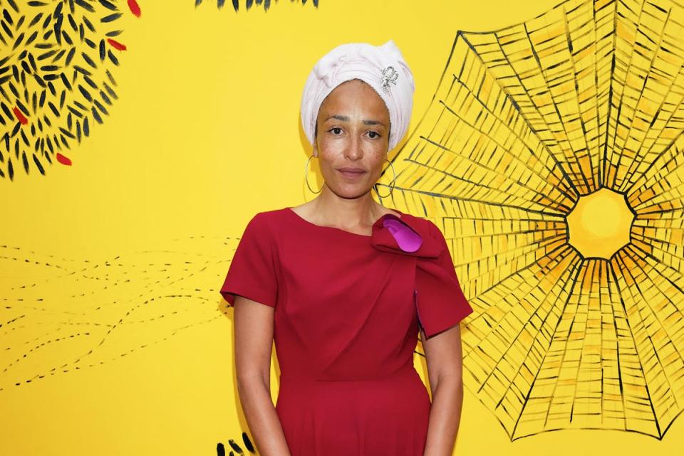 Zadie Smith attends at The Serpentine Gallery Summer Party 2023 at The Serpentine Gallery on June 27, 2023 in London, England. (Getty Images for the Serpentine)