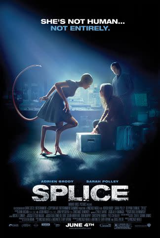 <p>Gaumont/Kobal/Shutterstock </p> Splice movie poster