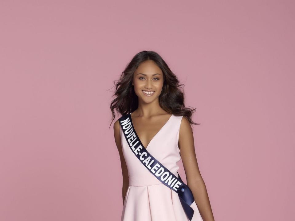 <p>Levina Napoléon a été élue Miss Nouvelle-Calédonie 2017.<br>Crédit photo : SIPA/TF1 </p>