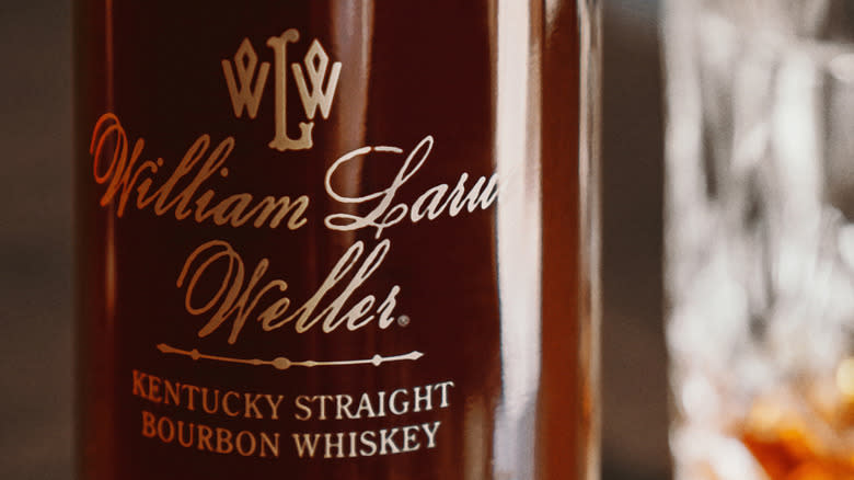 WL Weller bourbon close up