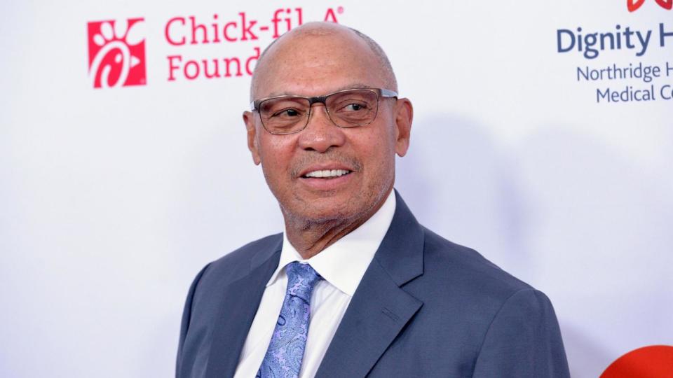 PHOTO: Baseball legend Reggie Jackson attends the 18th Annual Harold and Carole Pump Foundation Gala at The Beverly Hilton Hotel on Aug. 10, 2018 in Beverly Hills, Calif. (Michael Tullberg/Getty Images, FILE)