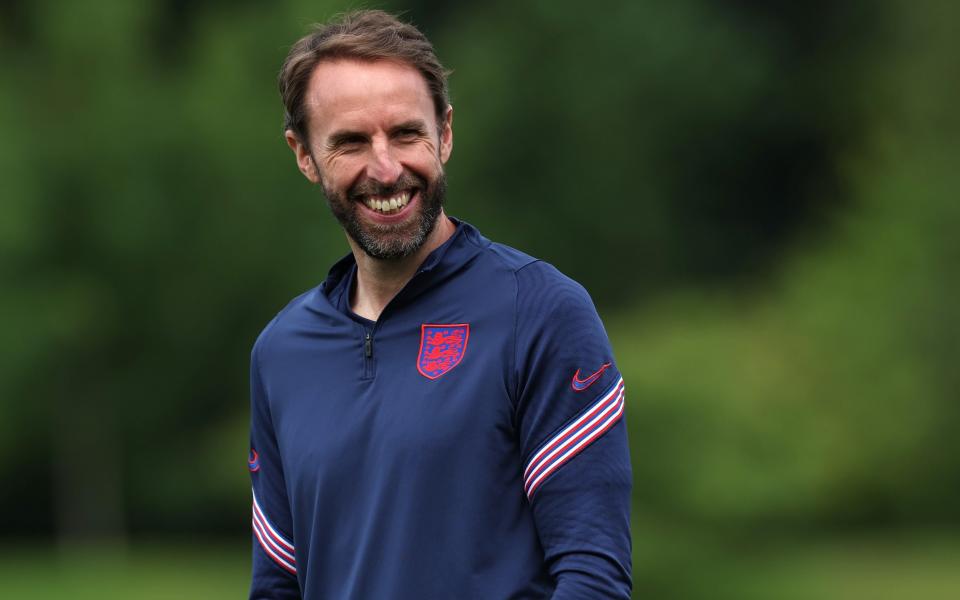 Gareth Southgate during the England training session at St George's Park on July 10, 2021 - Eddie Keogh /FA