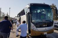 Egypt explosion: 17 hurt in tourist bus blast near to the Giza pyramids