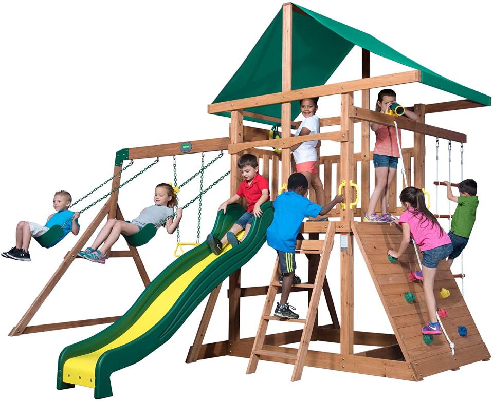 backyard discovery mount mckinley playground set, family gift ideas