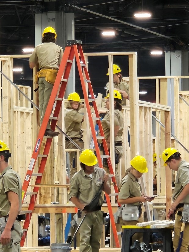 Delaware saw 41 high school students join over 16,000 participants in the "SkillsUSA National Leadership and Skills Conference" in Atlanta in summer 2023. The event took up a space equivalent to some 31 football fields, hosting events in construction trades, video broadcasting, graphic arts, automotive trades and more.