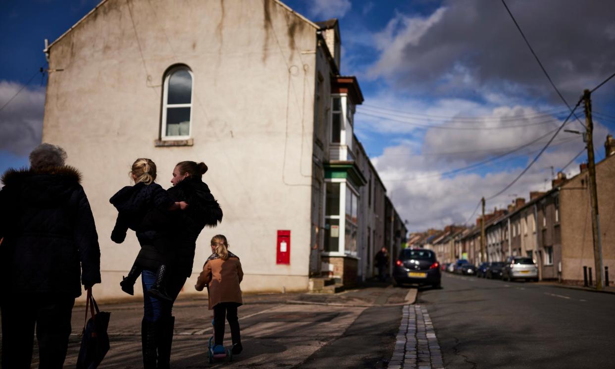 <span>Trimdon Station village. The Conservatives’ flagship post-Brexit growth programme has been derailed by political turmoil and Whitehall interference.</span><span>Photograph: Christopher Thomond/The Guardian</span>